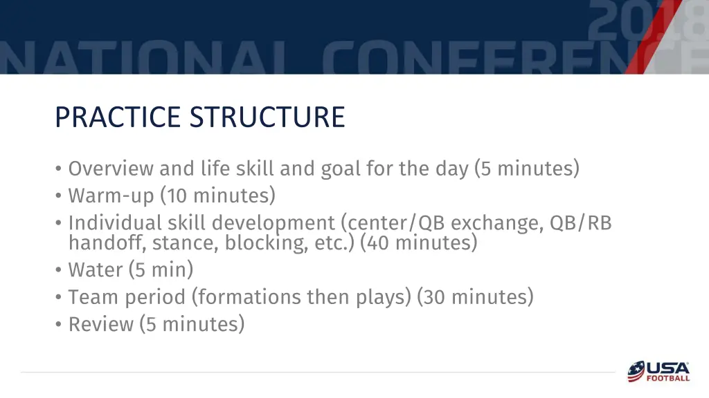 practice structure