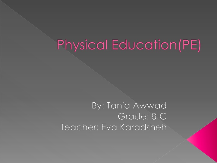 physical education pe