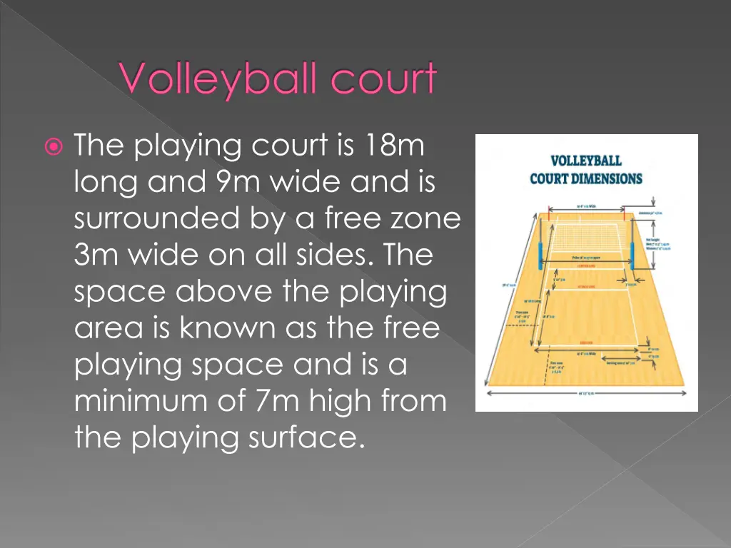 volleyball court