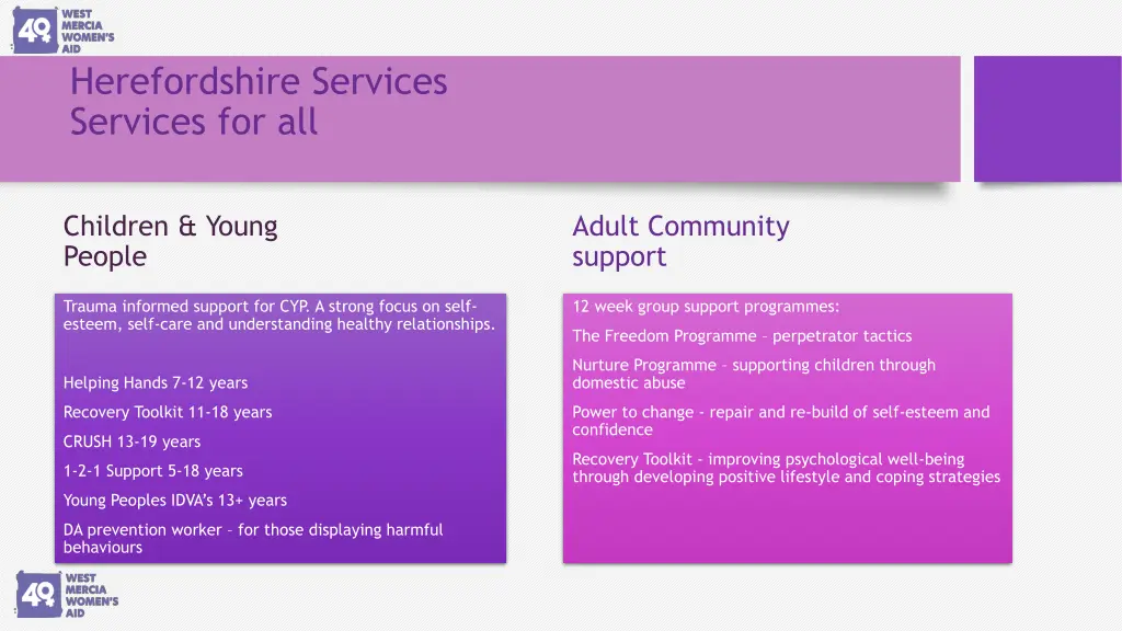 herefordshire services services for all 3