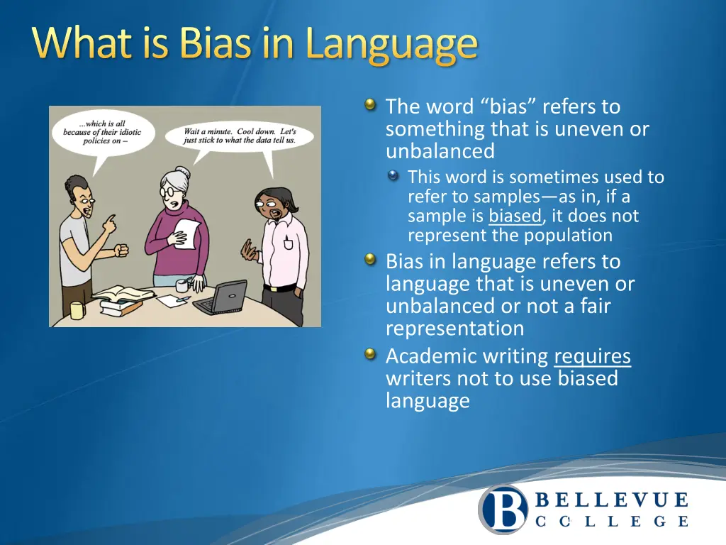 what is bias in language