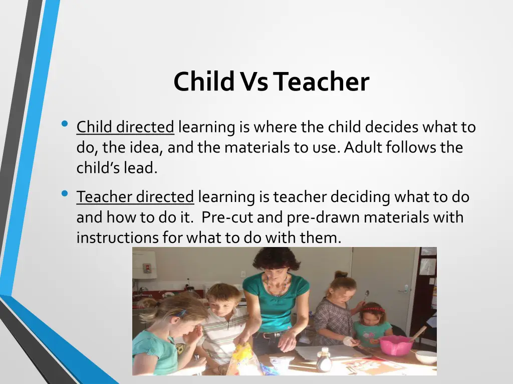 child vs teacher