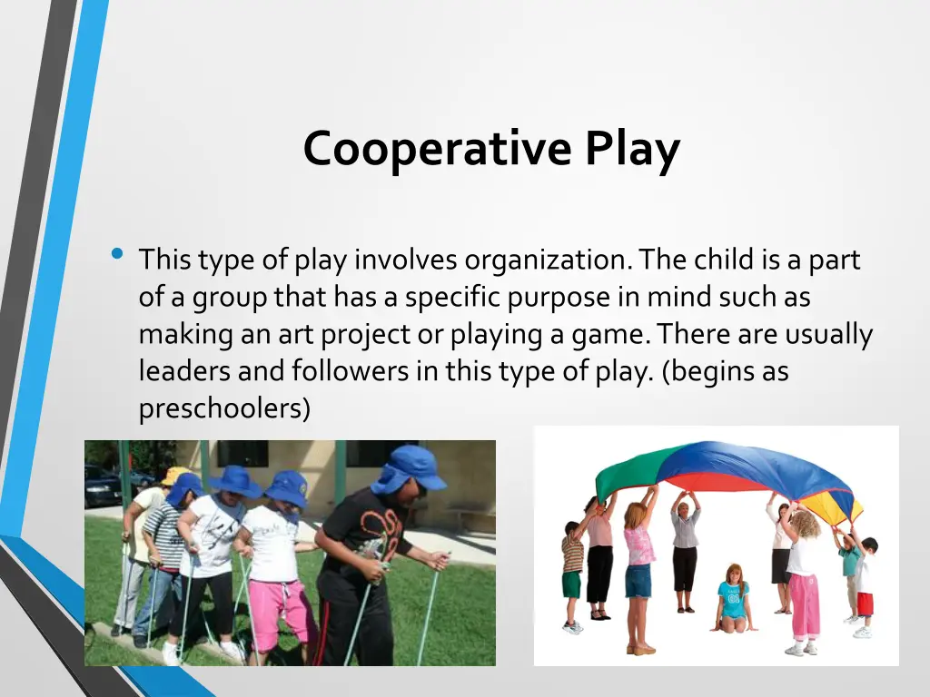 cooperative play