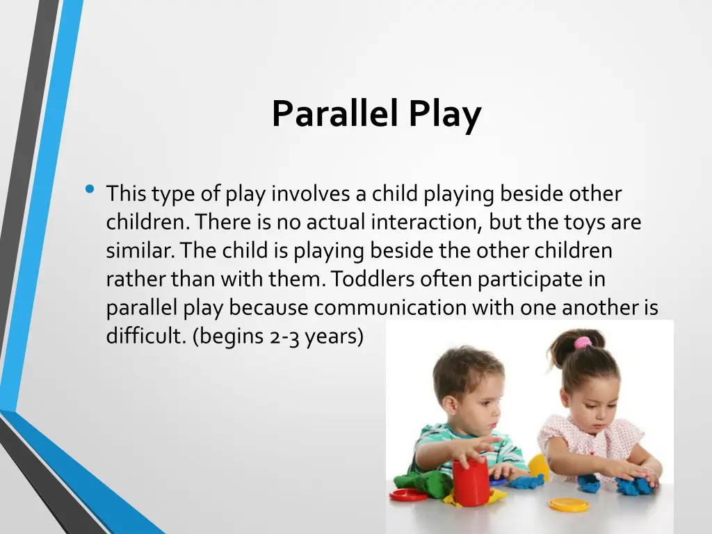 parallel play