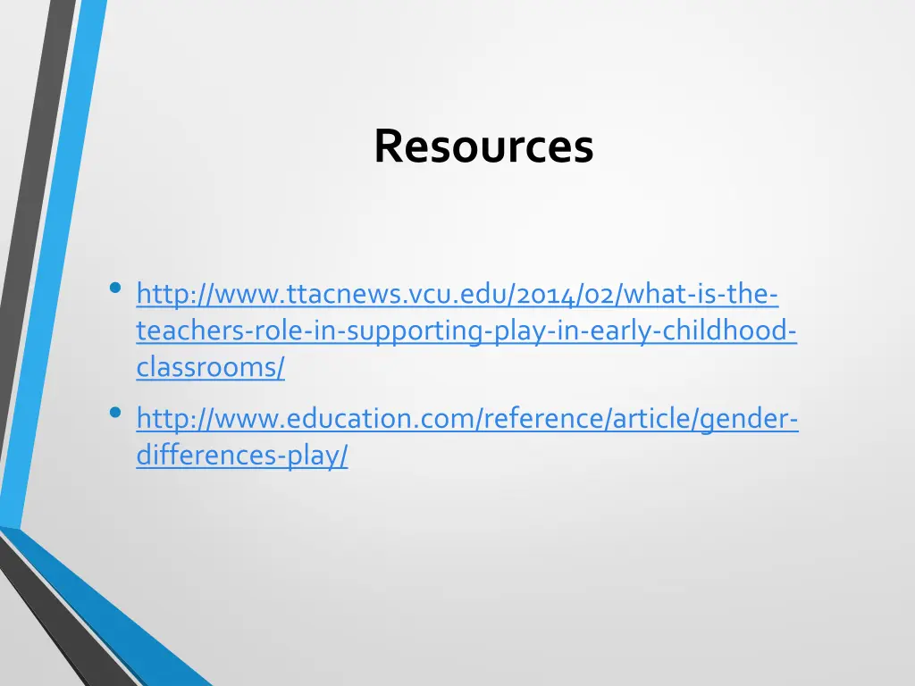 resources