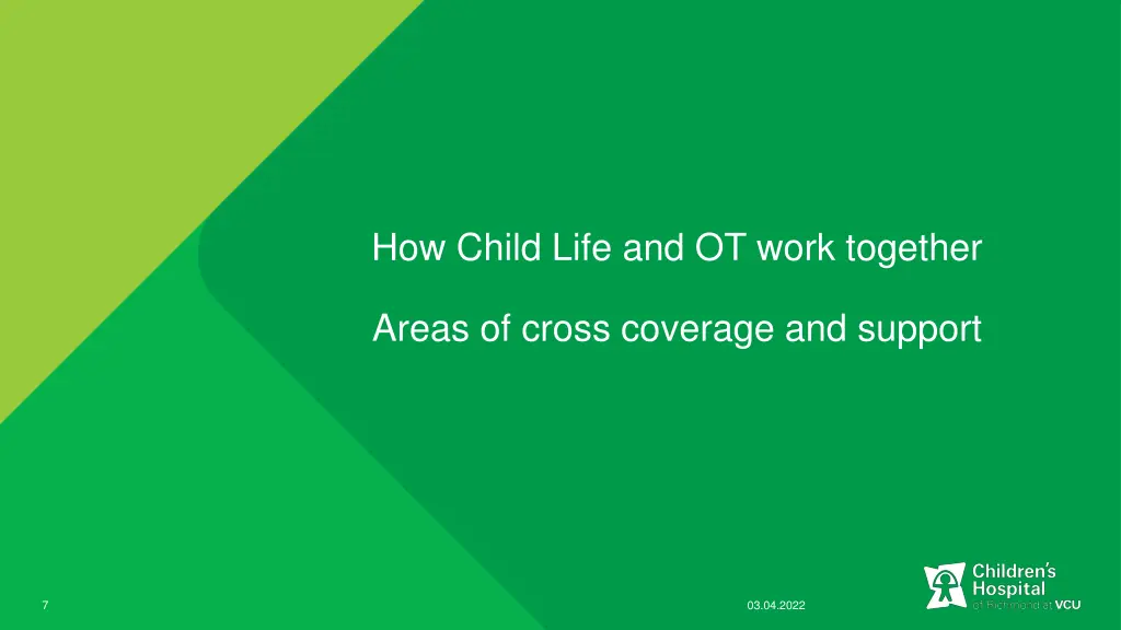 how child life and ot work together