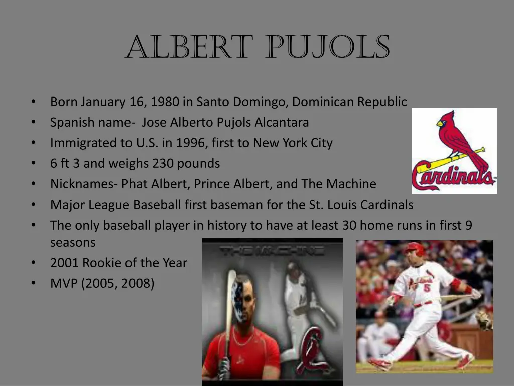 albert pujols