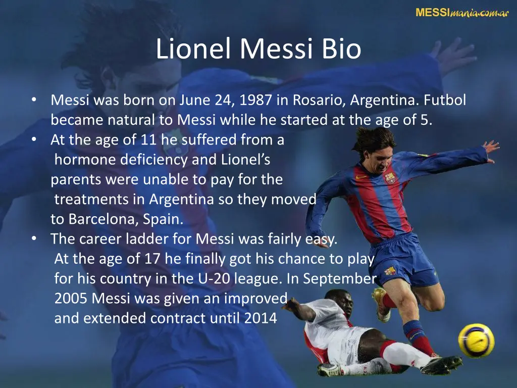 lionel messi bio