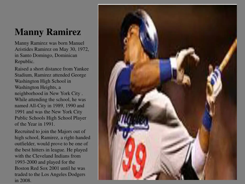 manny ramirez