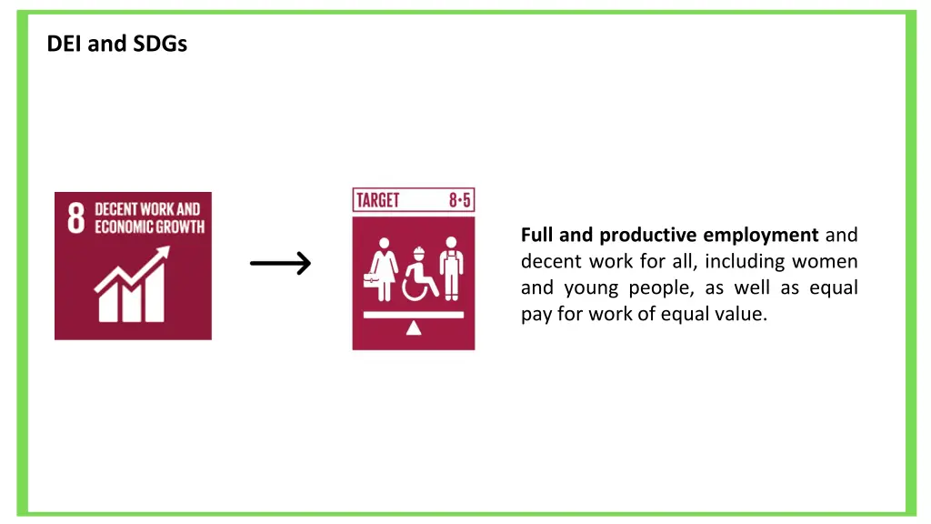 dei and sdgs 2