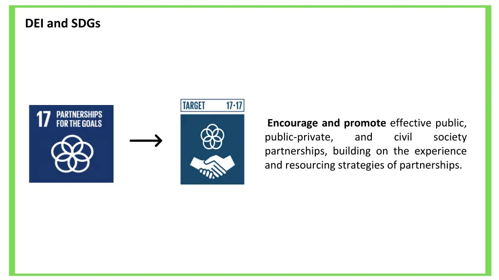 dei and sdgs 5