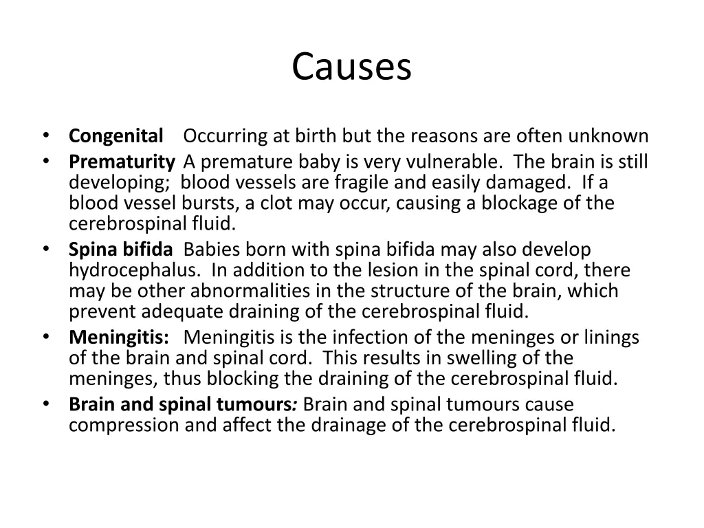 causes