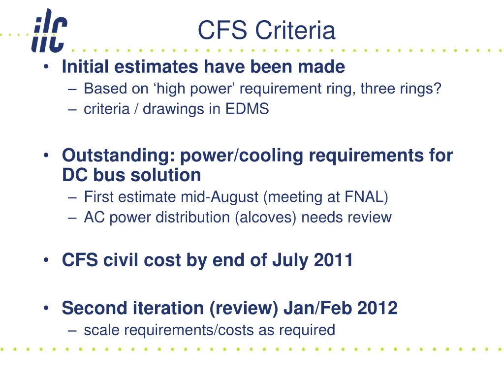 cfs criteria