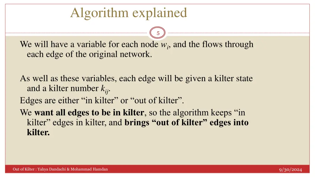 algorithm explained