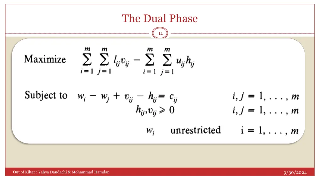 the dual phase