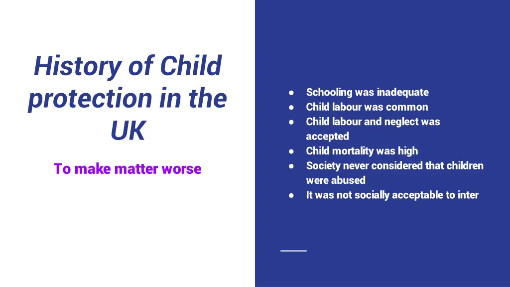 history of child protection in the uk 1