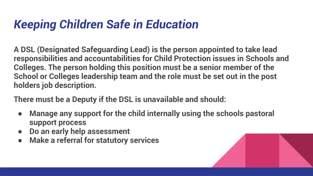 keeping children safe in education 1