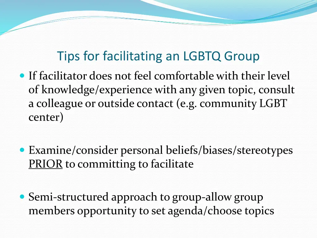 tips for facilitating an lgbtq group 1