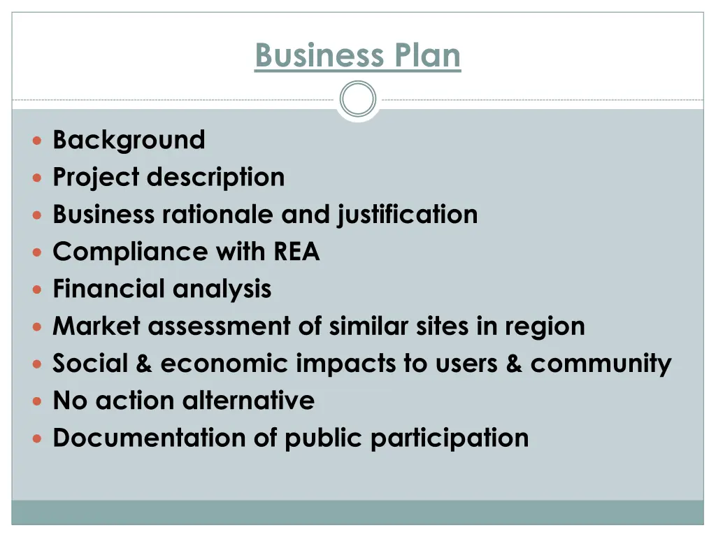 business plan