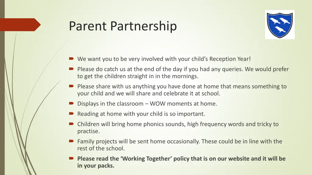 parent partnership