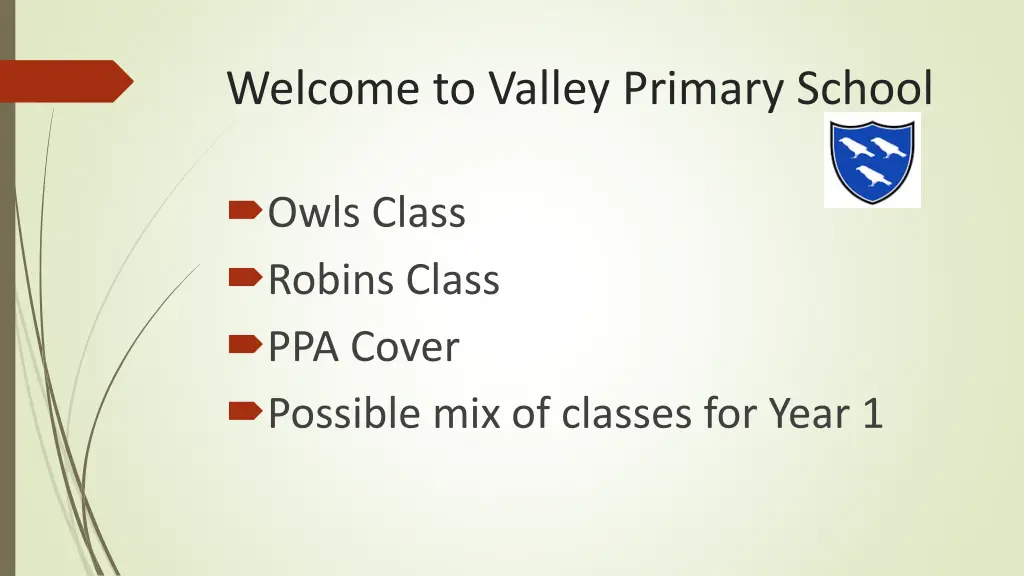 welcome to valley primary school