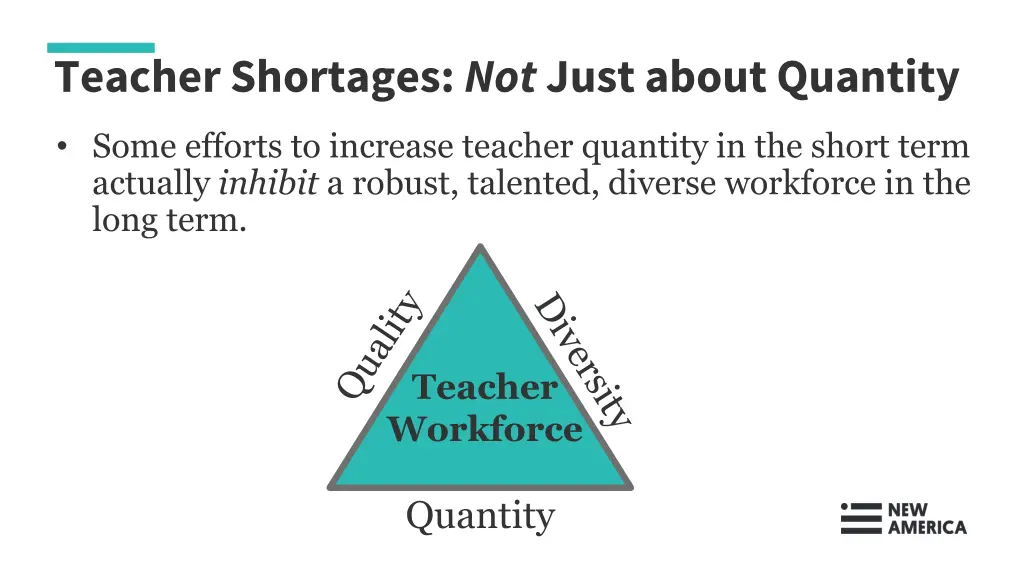 teacher shortages not just about quantity