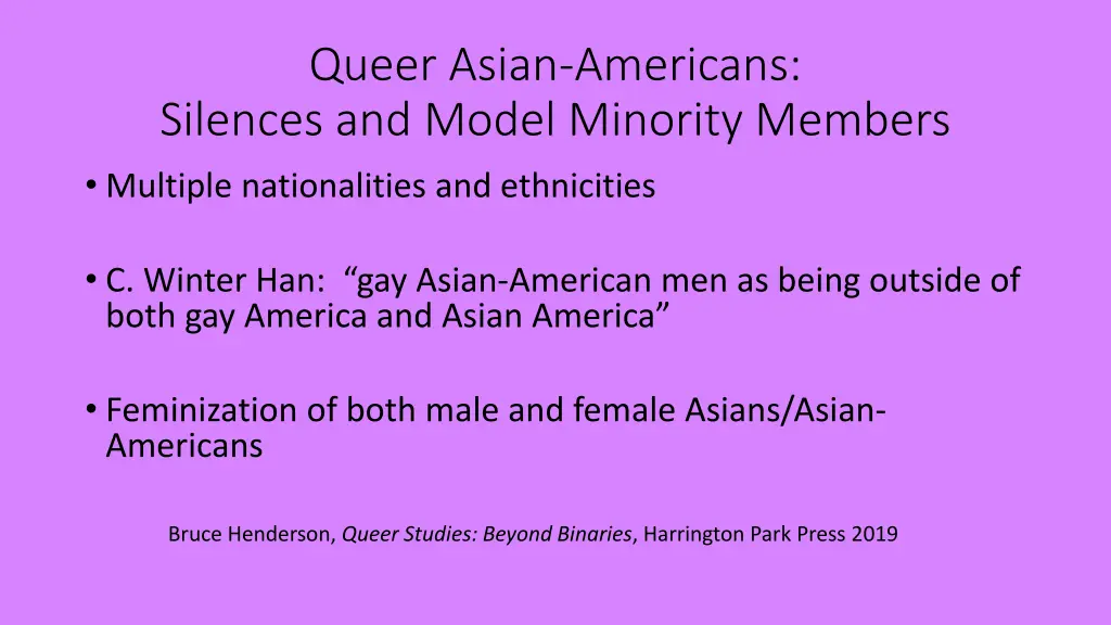 queer asian americans silences and model minority