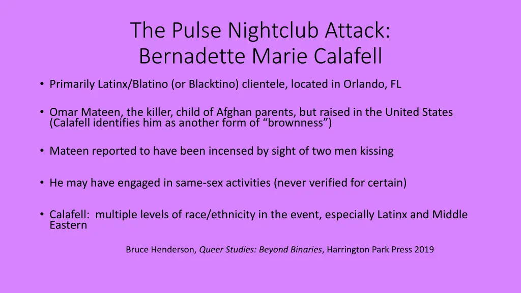 the pulse nightclub attack bernadette marie