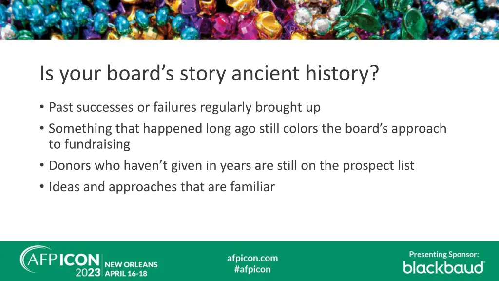 is your board s story ancient history