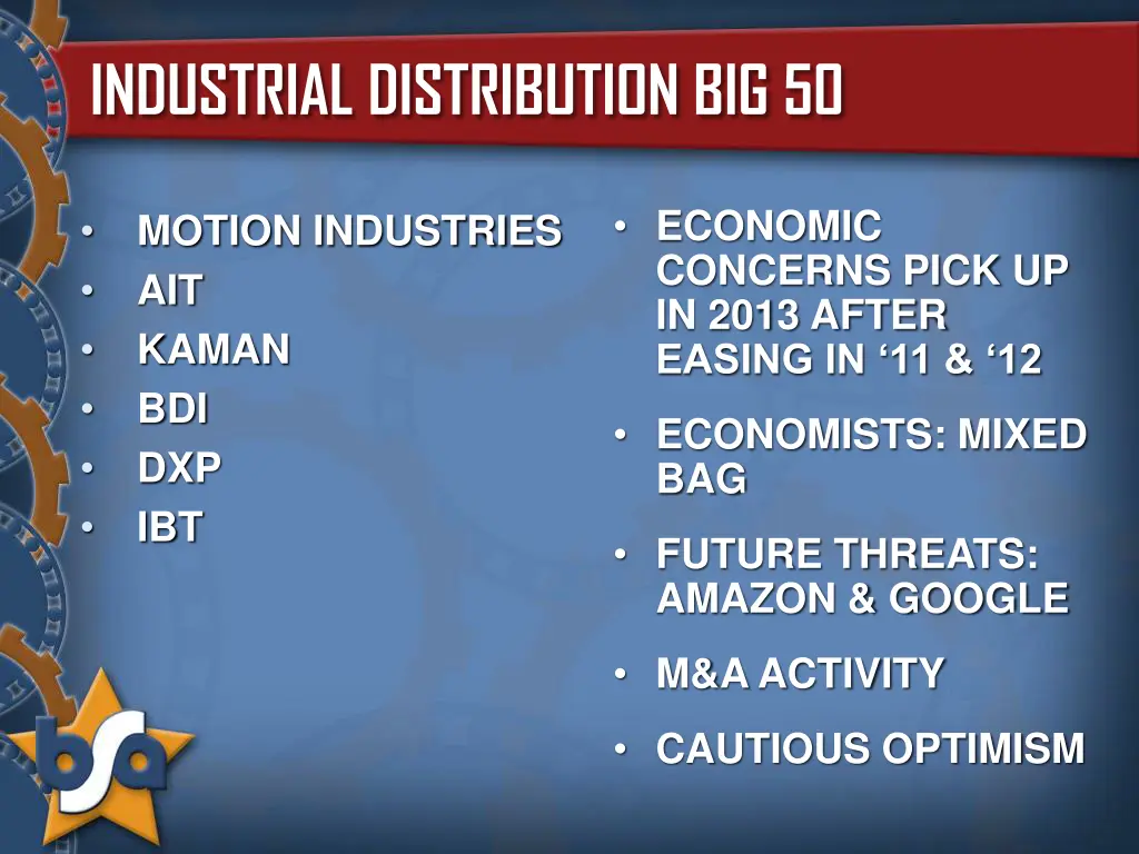 industrial distribution big 50