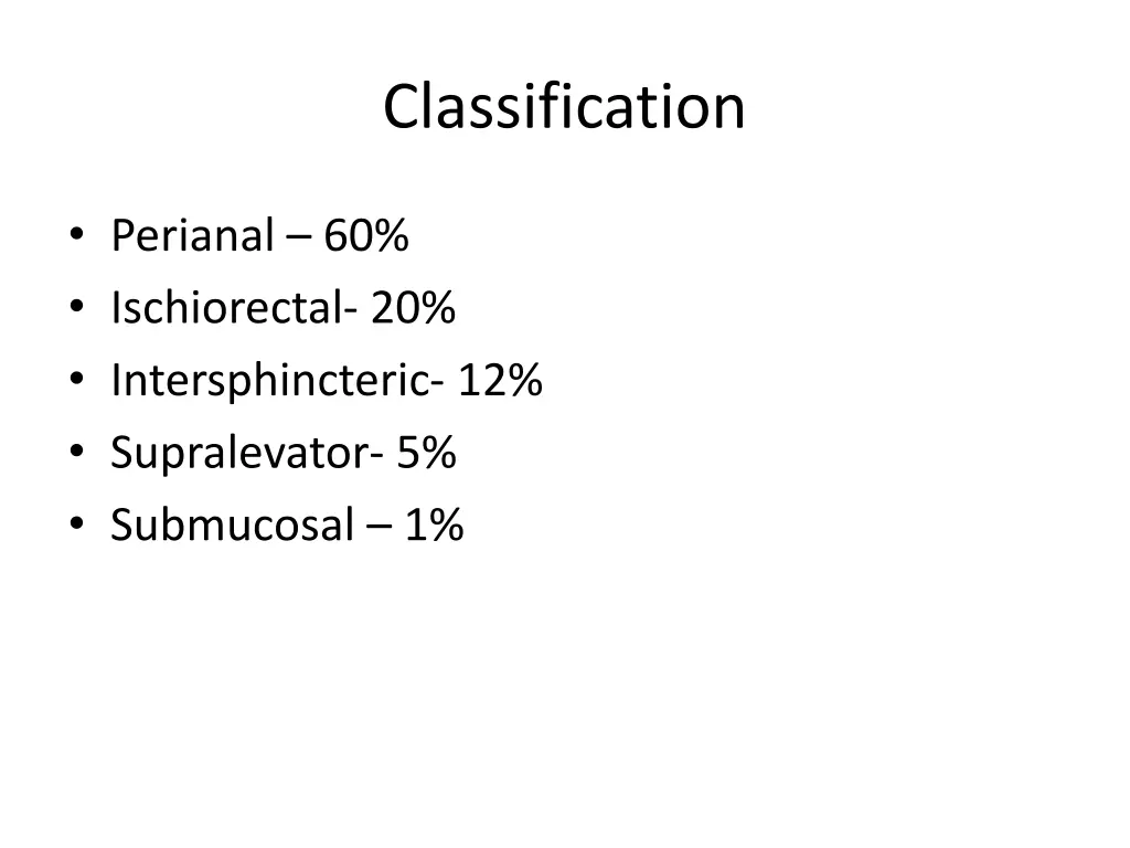 classification