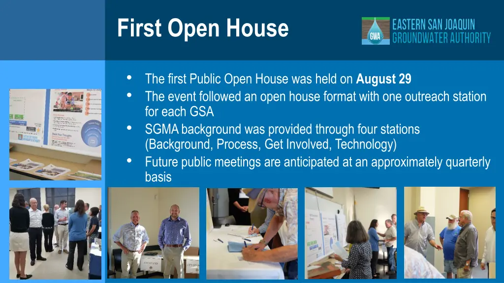 first open house