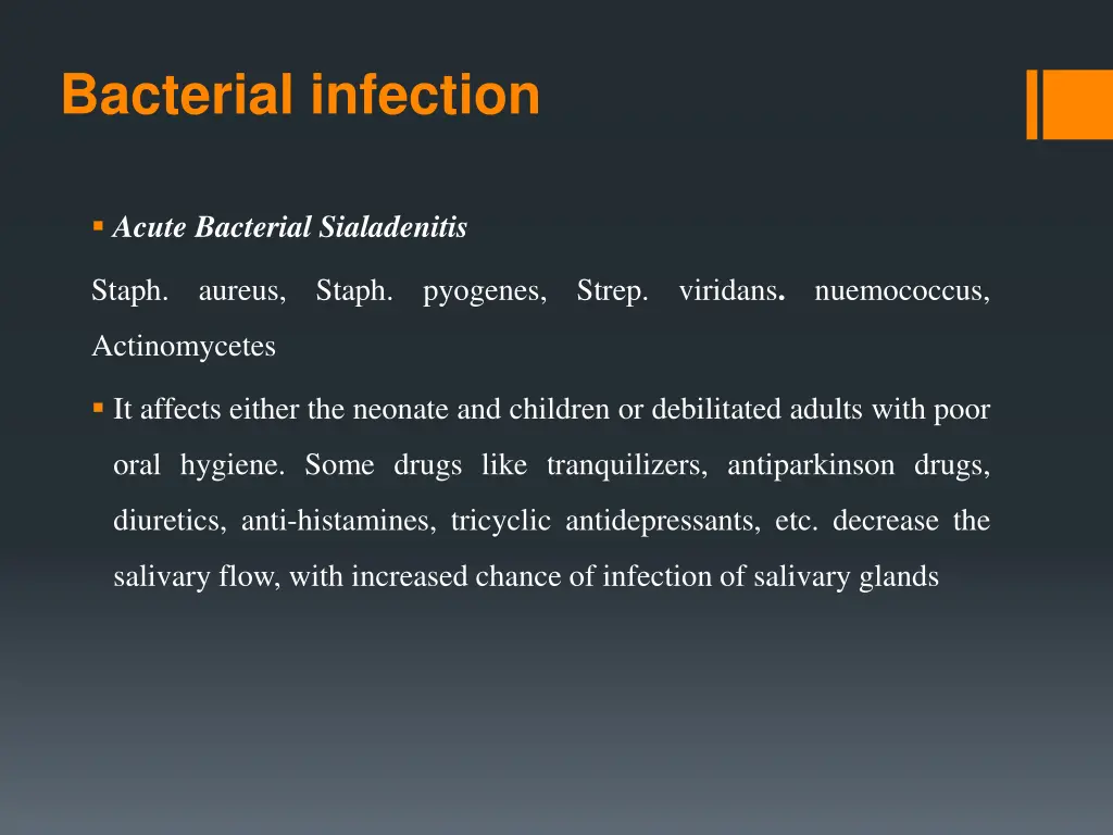 bacterial infection