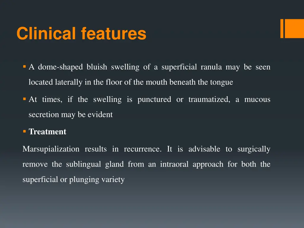 clinical features 5