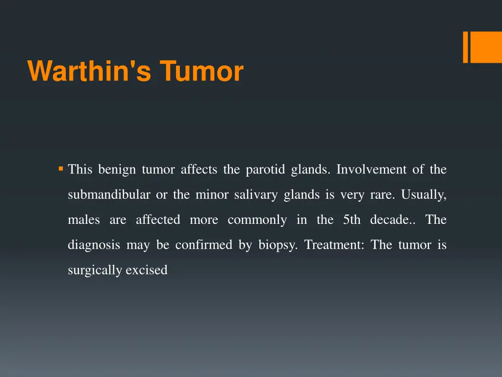 warthin s tumor