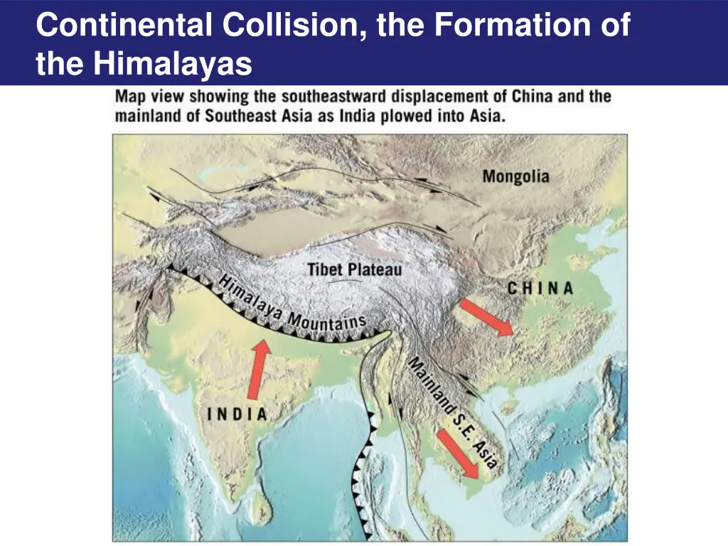 continental collision the formation 2