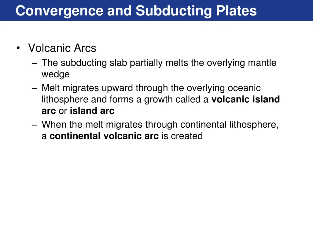 convergence and subducting plates 1