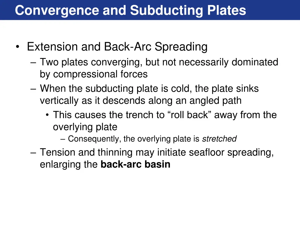 convergence and subducting plates 4