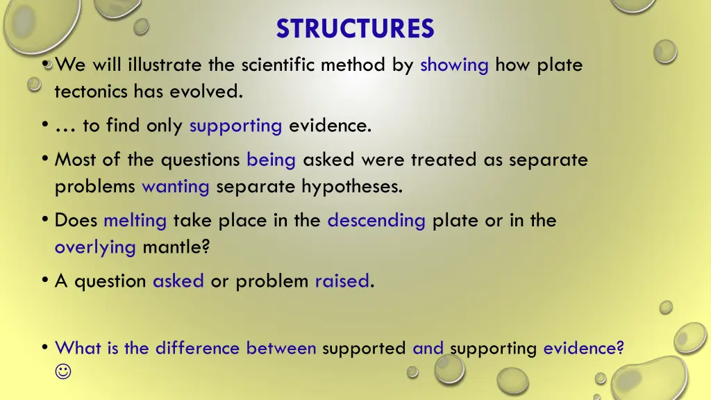 structures