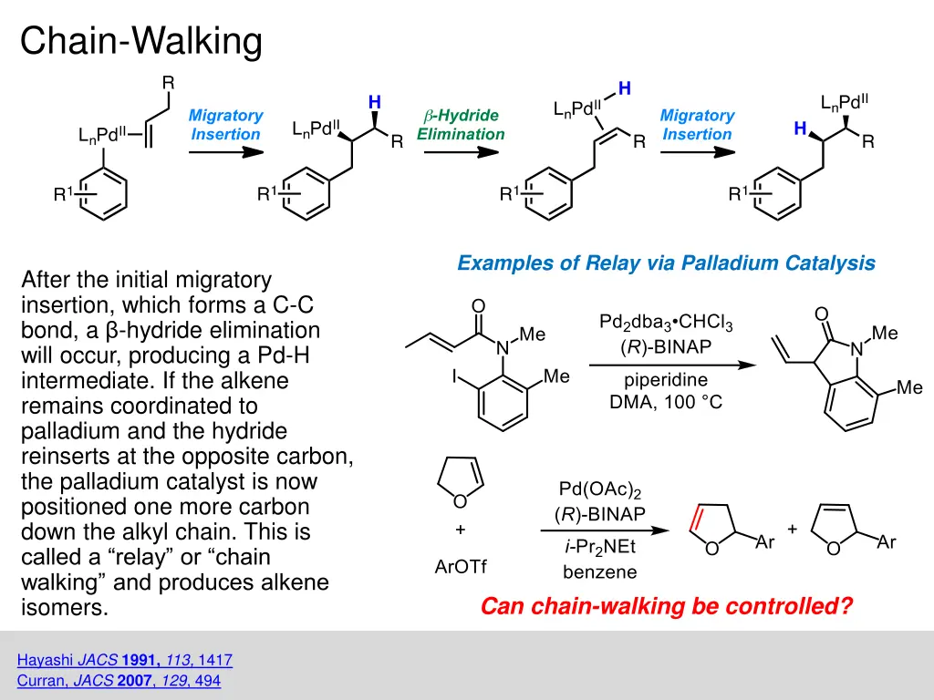 chain walking