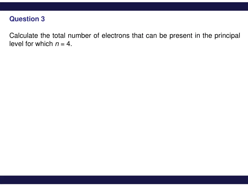 question 3