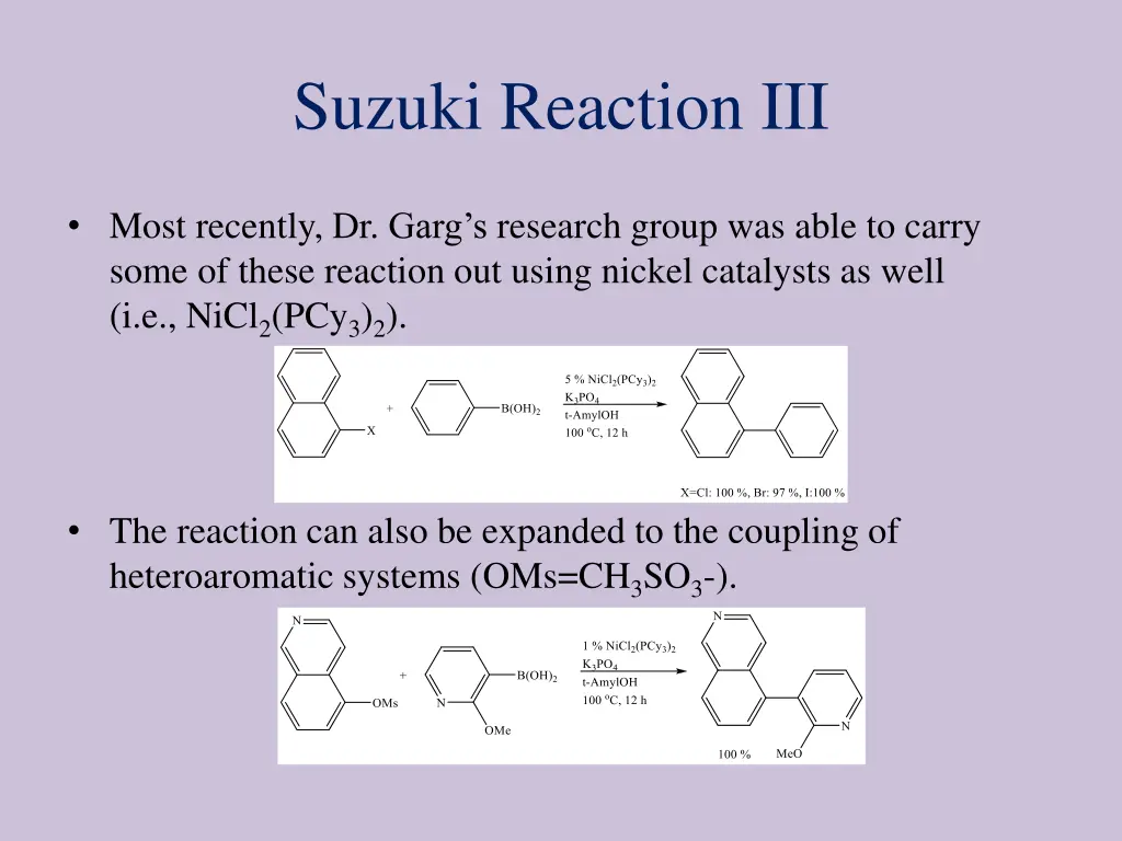 suzuki reaction iii