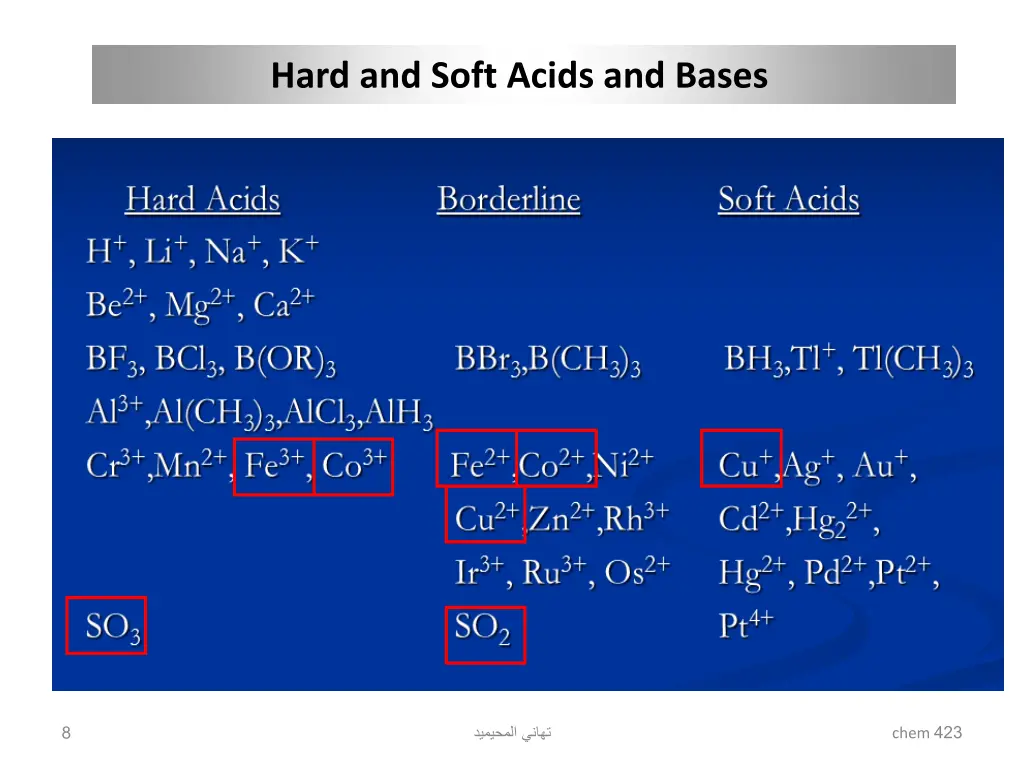 hard and soft acids and bases 7