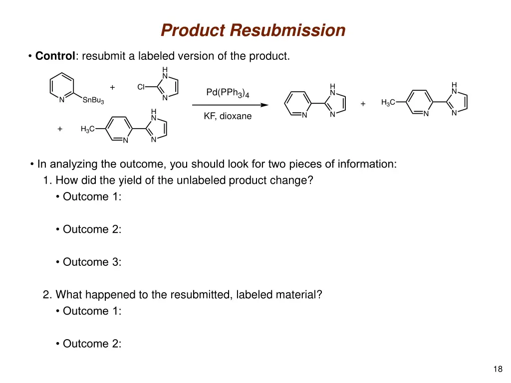 product resubmission