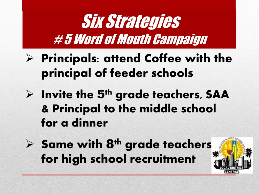 six strategies 5 word of mouth campaign 2