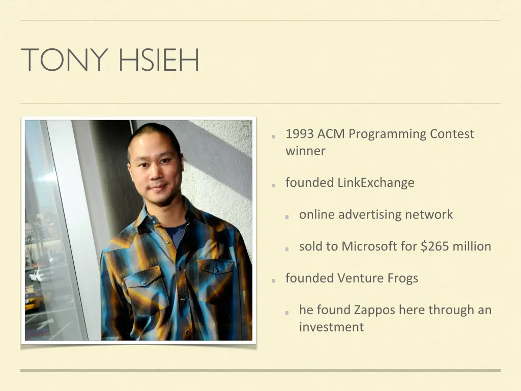 tony hsieh