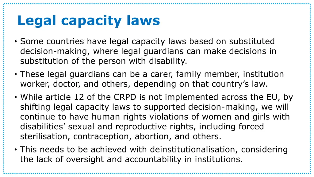 legal capacity laws