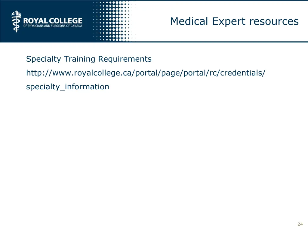 medical expert resources