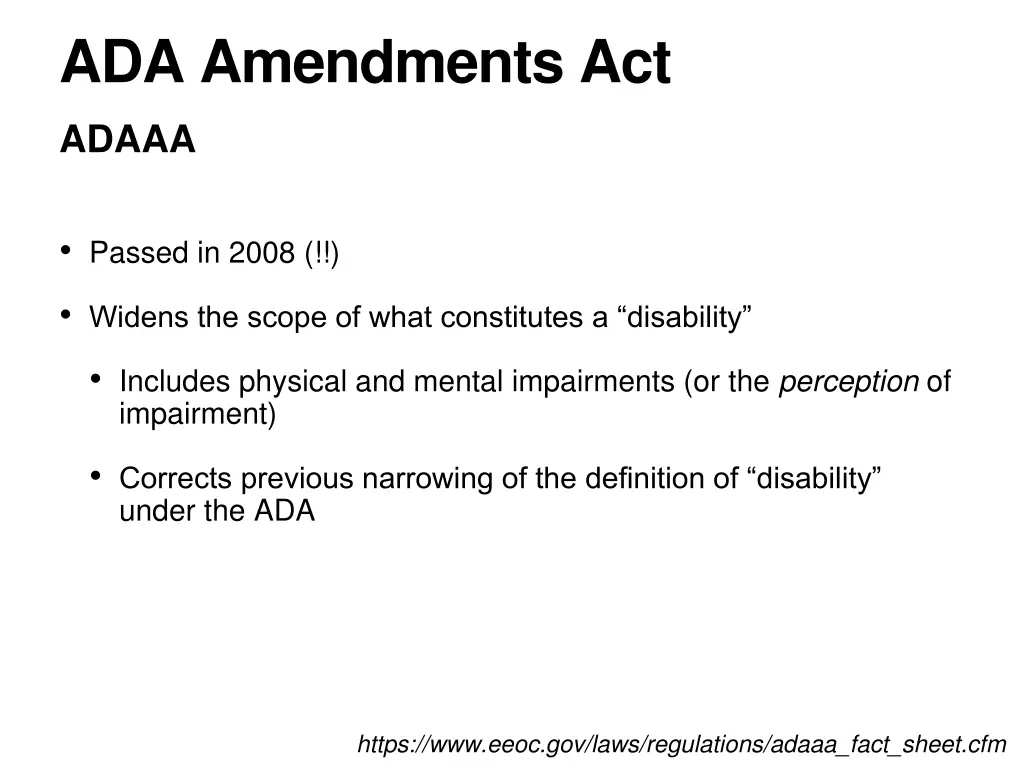 ada amendments act