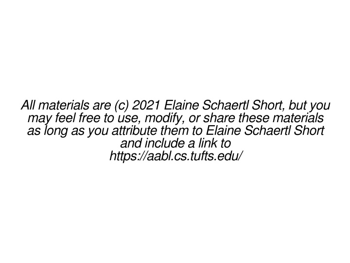 all materials are c 2021 elaine schaertl short